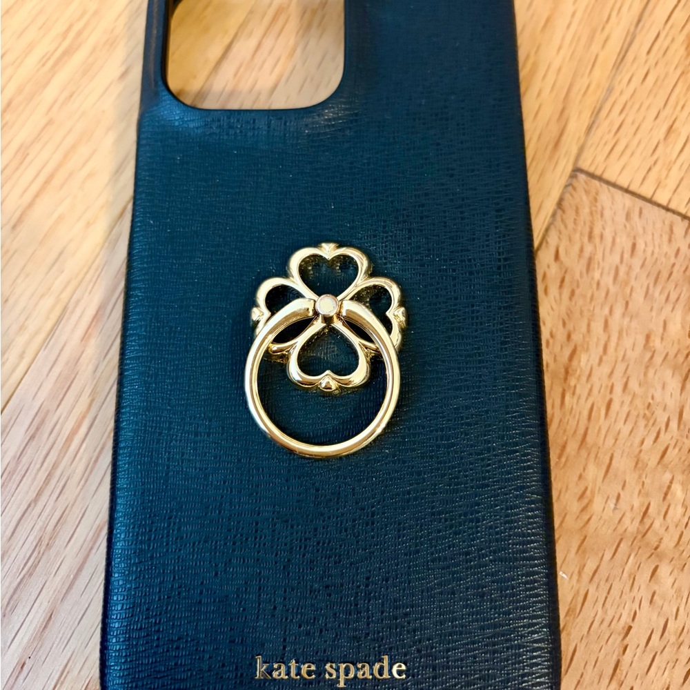 Morgan Spade Ring Stand iPhone 15 Pro Max Case